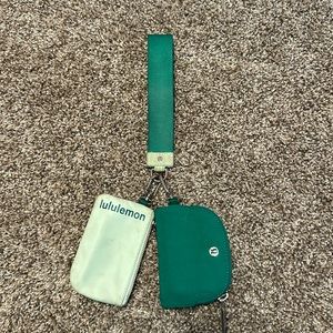 Lululemon Wallet and lanyard